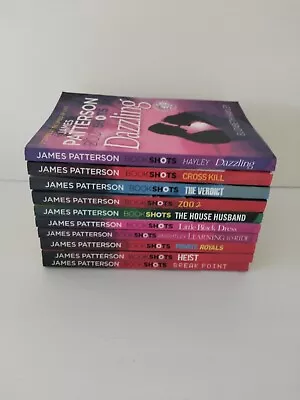 10 X James Patterson Bookshots • $30