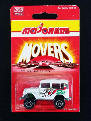 $33.95 • Buy Majorette 4x4 Toyota Land Cruiser / #277 / White / 80 Star Deco / Made In France