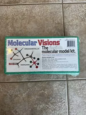 1996 Molecular Visions By Darling Models The Flexible Molecular Model Kit • $24.99