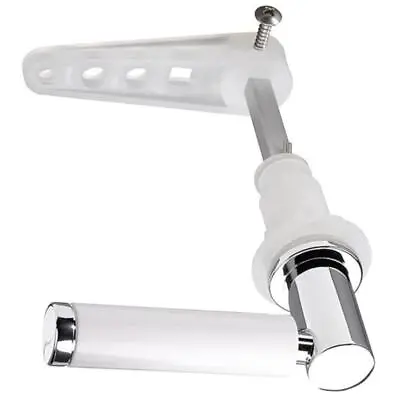 Croydex Cistern Lever Fits All Standard Lever Cisterns White Chrome • £6.99