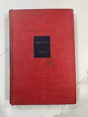 1922 First Edition Modern Library Hardcover Sinclair Lewis: Babbitt • $8