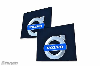 Mud Flaps For Volvo Rear UV Rubber Shield Mud Splash Guards 2pc Set - 60x45cm • $120.80