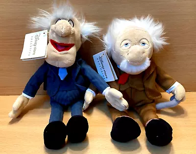 Disney Store Exclusive Muppet Show Waldorf And Statler Plush Soft Toys Tagged • £43.99