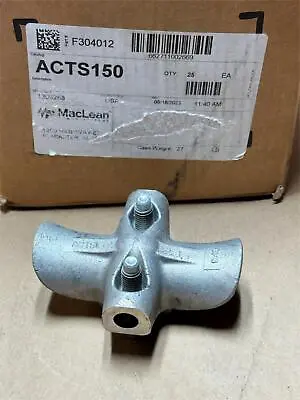 Maclean ACTS150 Trunnion Suspension Clamp .93  - 1.5  20º Take-Off Line Post • $17.99