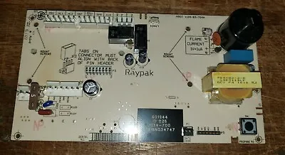 Raypak 601944 Pool/Spa Heater PCB Control Cir. Board 1134-700  For LoNox Used • $110