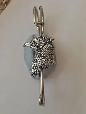 B29 Pheasant’s Head  Kilt Pin Scarf Or Brooch Pin Pewter Emblem 3  7.5 Cm • $10.69