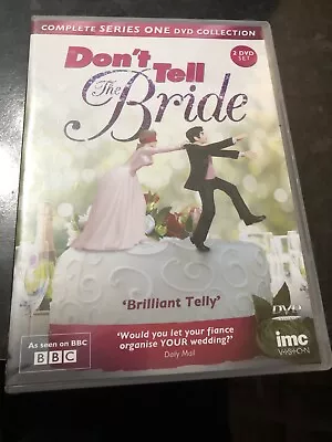 Don't Tell The Bride - Series 1 DVD (2013) 2 Discs  BBC • £10