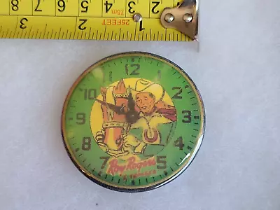 Roy Rogers & Trigger Clock Magnet Vintage Western Cowboy Toy Collectible Rare • $0.99