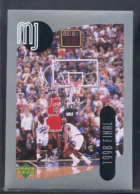The Last Shot 1998 Upper Deck Michael Jordan Stickers Famous Shot Jazz Finals Ud • $3.23