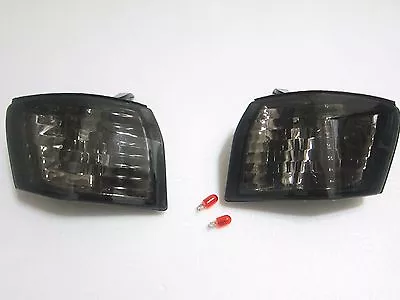 New Corner Chrome Smoked Lights For 1997 1998 1999 NISSAN SILVIA 240SX S14 • $51