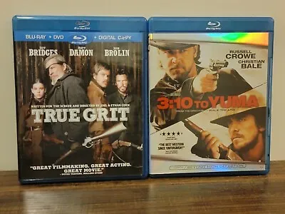 True Grit & 3:10 To Yuma (Blu-Ray) • $8