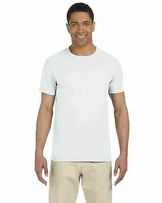 Gildan Men's Cotton Short Sleeve Softstyle T Shirt Blank 64000 S-3XL 27 Colors • $7.69