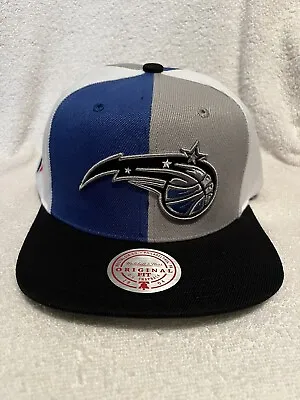 Mitchell & Ness Orlando Magic Pinwheel Adjustable Snapback Hat Cap New With Tags • $29.99