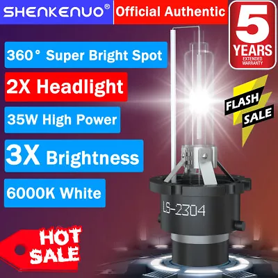 6000K WHITE HID Xenon Headlight Bulb For Nissan Maxima 2004-08 High Low Beam X2 • $24.41