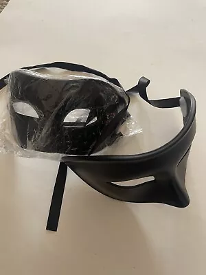 Set Of Two New Black Masquerade Masks Opera Party Costume Upper Half Face • $19