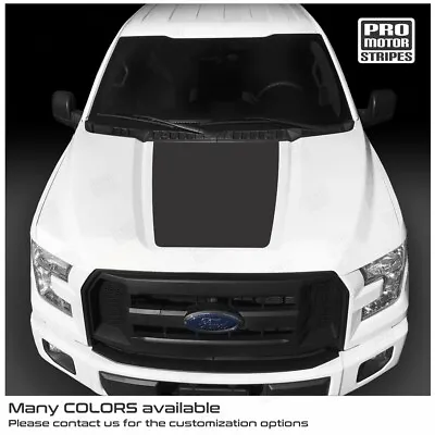 Ford F-150 2015-2020 Hood Accent Blackout Decal Stripes For F150 LX XLT Lariat • $47.60