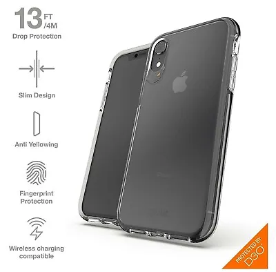 GENUINE GEAR4 IPhone XR Case Slim Shockproof Tough [ Protected By D3O ] Cover • £7.49