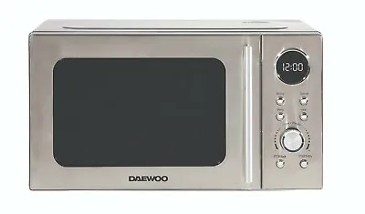 Daewoo Microwave 20L With Grill 5 Power Levels Defrost Function KOR3000SL • £109.99