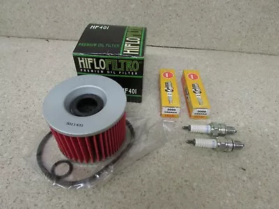 $18.95 • Buy 96-07 Kawasaki Ex250 Ninja 250r 250 Tune Up Kit Oil Filter & Spark Plugs Cr8hsa