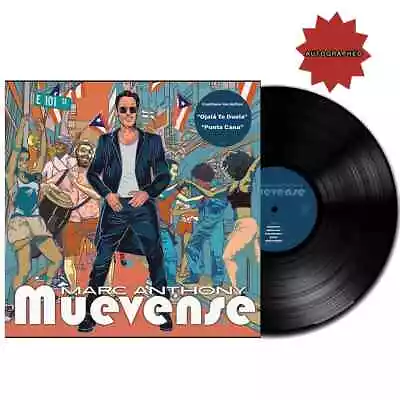 AUTOGRAPHED SIGNED Marc Anthony Muevense Vinyl LP • $139.95