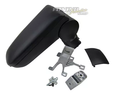 Armrest Center Armrest Complete Set Leather Black For VW Polo 6R 2009- • $111.24