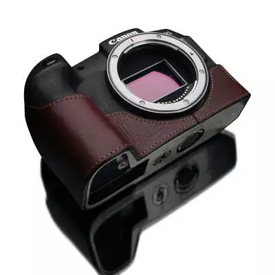 Gariz XS-CHEOSRPBR Brown Leather Camera Half Case For Canon EOS RP • $169.99