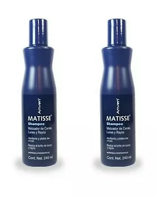 2 Matisse Color Enhancing Matizant Shampoo Gray Highlighted Silver 8.1oz Ea • $27.99