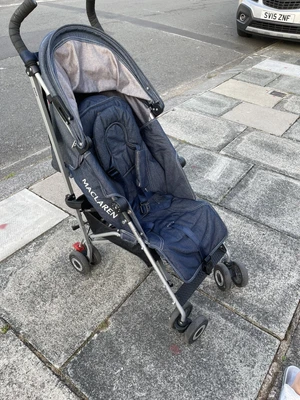 £160 • Buy Maclaren Quest Black/Champagne Standard Single Seat Stroller