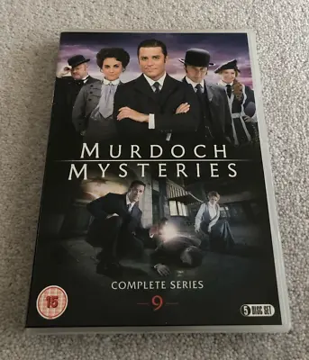 Murdoch Mysteries. Series 9. Season 9. Series Nine. 5 Disc Dvd Set. Region 2 • £12.49