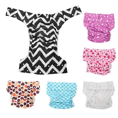 Adult Cloth Diaper Nappy Reusable Washable Incontinence Diaper Health Care AU • $15.98