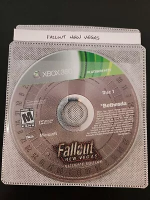 Fallout: New Vegas - Ultimate Edition (Xbox 360 2012) No Manual Or Case • $5.51