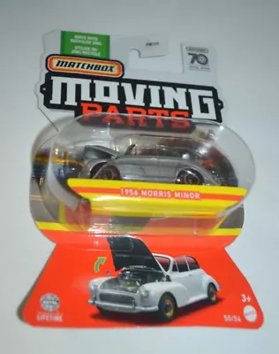 2023 Matchbox Moving Parts 50/54 - 1956 Morris Minor Silver 70 Special Edition • $7.64