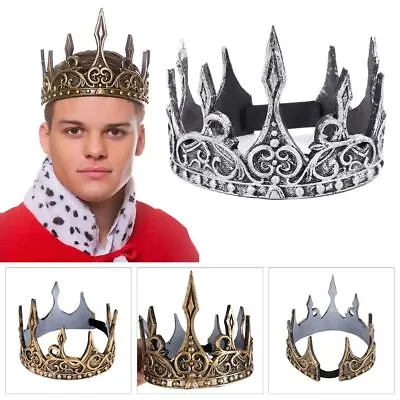 Band Headwear King'S Crown Crown Headwear Medieval King'S Crown Head Hairpin • £5.80