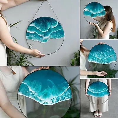 $19.37 • Buy Ocean-Wave Art Wall Hanging Bathroom Decor Accessories,Beach Theme Ornament