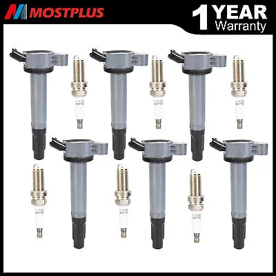6PCS Ignition Coils W/ Spark Plugs For Toyota Camry 4Runner RAV4 Sequoia Tundra • $55.99