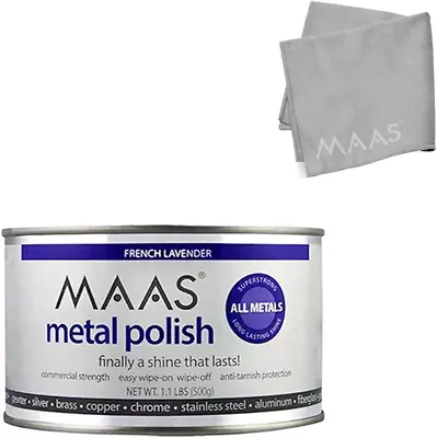 1.1 Pound Can With Free Microfiber Cloth - Clean Shine And Polish Safe Protectiv • $87.99