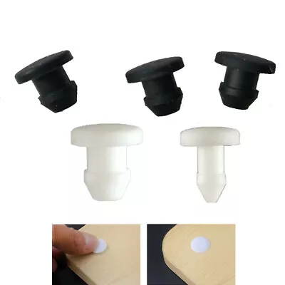 2.5-14mm Seal Drill Hole Plugs Blanking Cover End Caps Masking Finishing Kitchen • £3.82