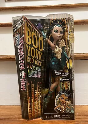 Monster High Boo York Boo York  Nefera De Nile Doll  2014 Mattel In Box • $115