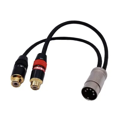 HiFi ForBang Olufsen Tandberg & Other DIN To RCA Adapter 5 PIN DIN To RCA Female • $9.89