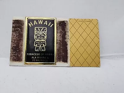 Vintage Matchbook Cover - Hawaii Tobaccos Ala Moana & Pearlridge HI Matchbox • $9.99