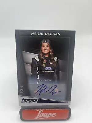 Hailie Deegan 2023 Panini Chronicles Torque Purple Auto 24/25 #14 Monster Energy • $79.99