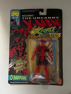 Uncanny X-Men Deadpool ToyBiz 1992 Action Figure Series 1 New • $70