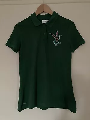 £10 • Buy Lacoste Jean Paul Goude Women’s Polo Shirt Size 12