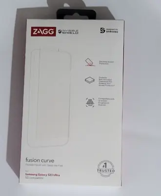 $24.99 • Buy ZAGG Invisible Shield Glass Elite For Samsung Galaxy S23 Ultra