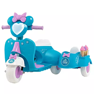 6V Battery Powered Kids Ride On Motorbike With Detachable Sidecar • £119.92