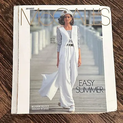 McCall’s 1993 Summer Pattern Book Counter Store Catalog • $60