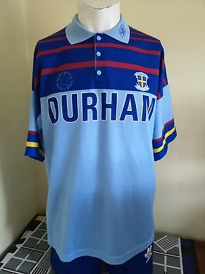 Durham Cricket Shirt County Club One Day Cup 1990s Hogger Sports Extra Large • £99.99