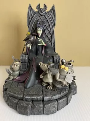 Disney Gallery Sleeping Beauty Maleficent Trinket Pin Box Figurine-MIB • $440