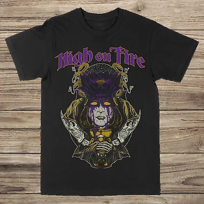 Rare Collection HIGH ON FIRE Band Cotton Gift For Fan Unisex T-shirt GC1236 • $18.04