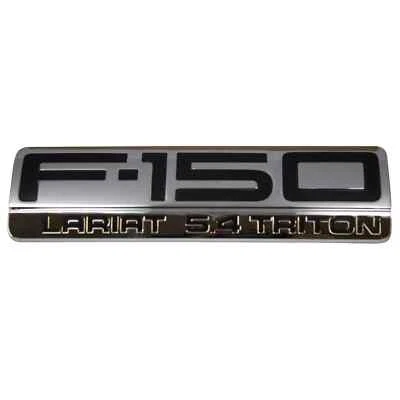 $17.05 • Buy 2004-2008 Ford F-150 Lariat 5.4 Triton Fender Emblem OEM NEW Genuine 4L3Z16720JA